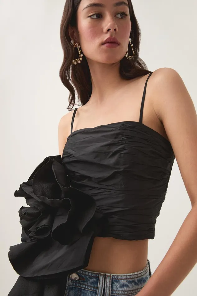 Aje Tops Potion Spiral Top Black 8211 Women Aje Tops Potion Spiral Top Black 8211 Women