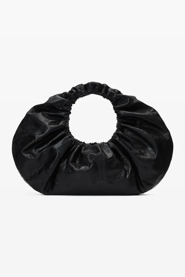 Alexander Wang Bags Women Crescent Large Shoulder Bag In Crackle Patent Leather Alexander Wang Bags Women Crescent Large Shoulder Bag In Crackle Patent Leather