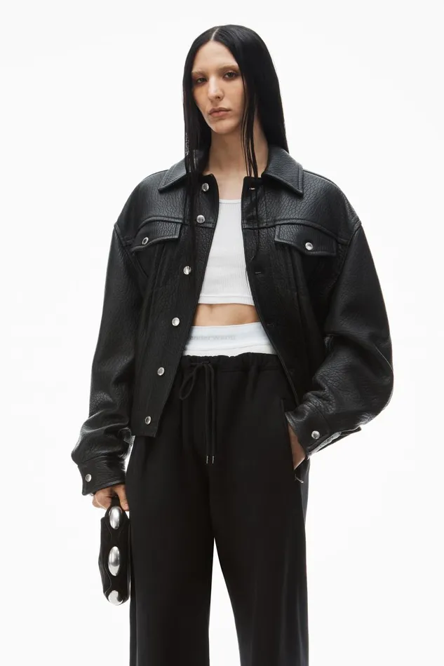 Alexander Wang Bags Women Dome Circular TopHandle Bag In Calf Leather