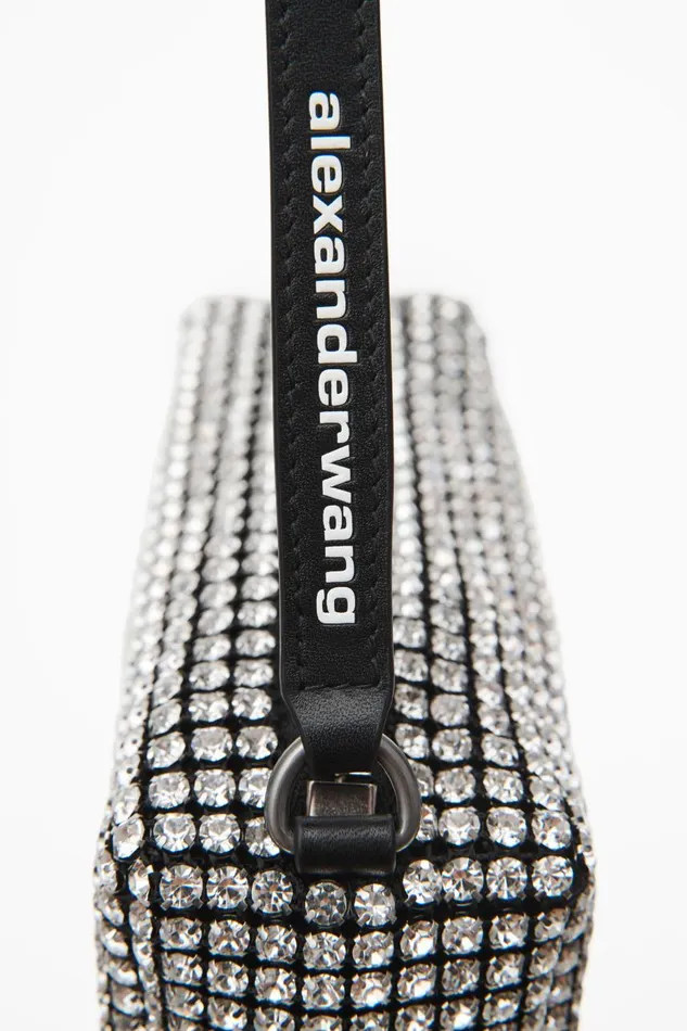 Alexander Wang Bags Women Heiress Pouch In Crystal Mesh