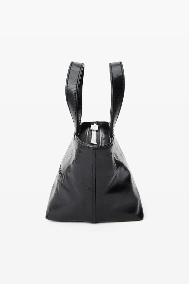 Alexander Wang Bags Women Punch Mini Tote Bag In Crackle Patent Leather