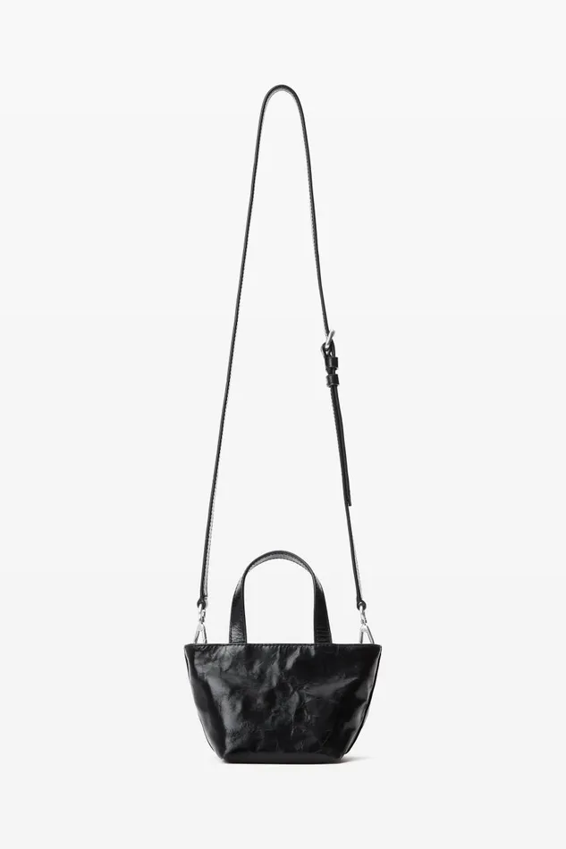 Alexander Wang Bags Women Punch Mini Tote Bag In Crackle Patent Leather