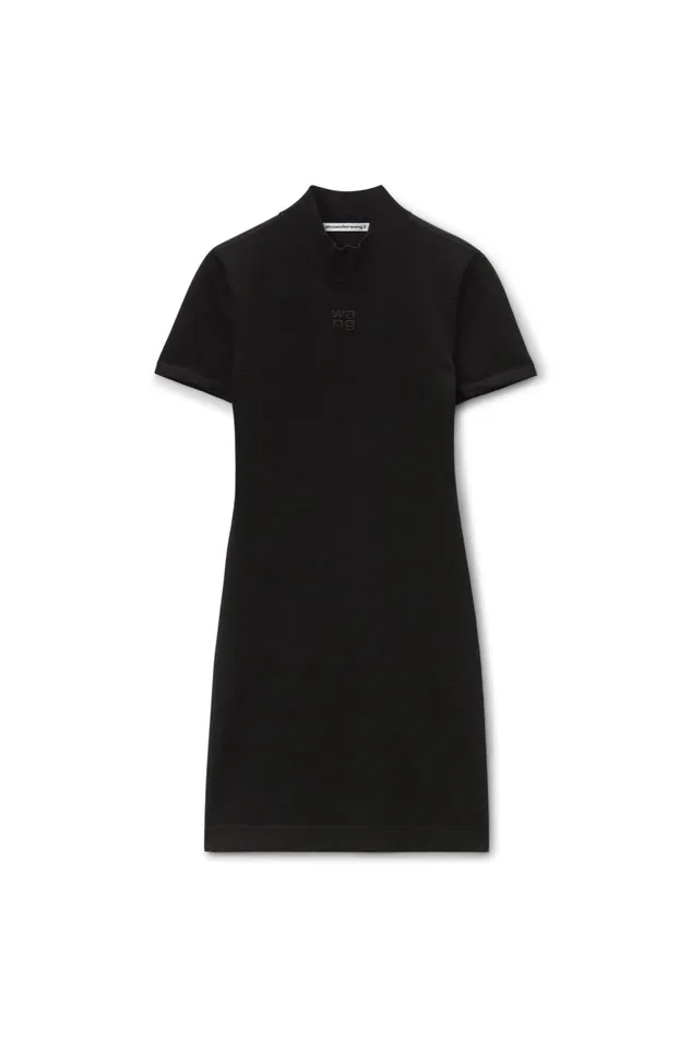 Alexander Wang Dresses Women LogoEmbossed Mini Dress