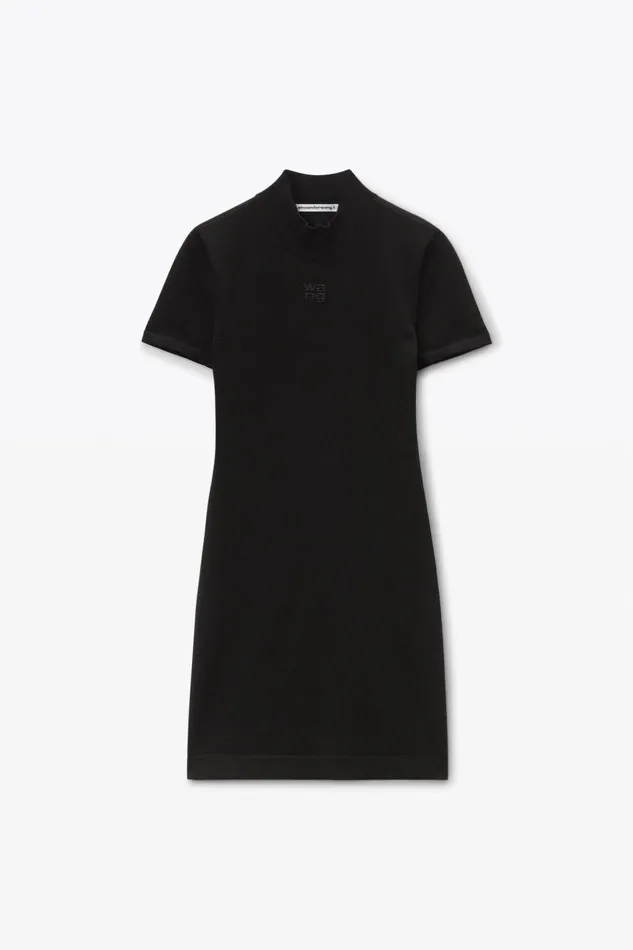 Alexander Wang Dresses Women LogoEmbossed Mini Dress