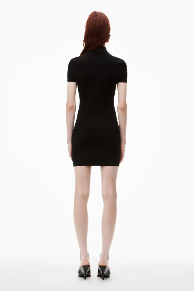 Alexander Wang Dresses Women LogoEmbossed Mini Dress