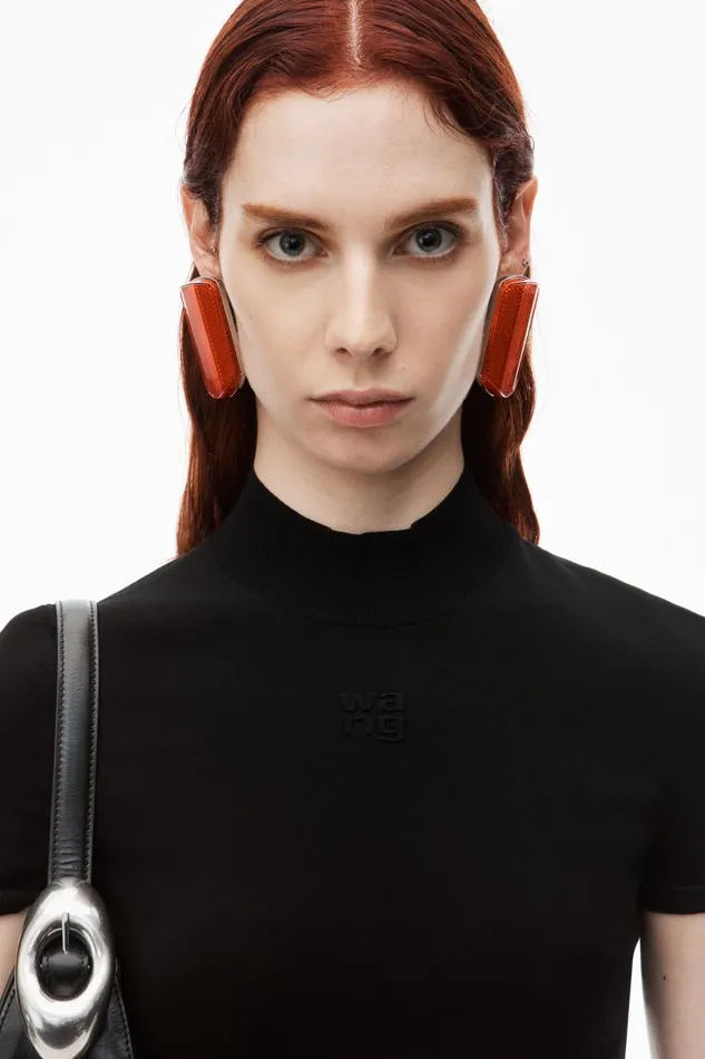 Alexander Wang Dresses Women LogoEmbossed Mini Dress