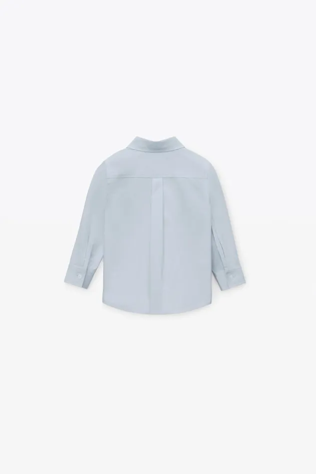Alexander Wang Kids Button Down Shirt In Compact Cotton