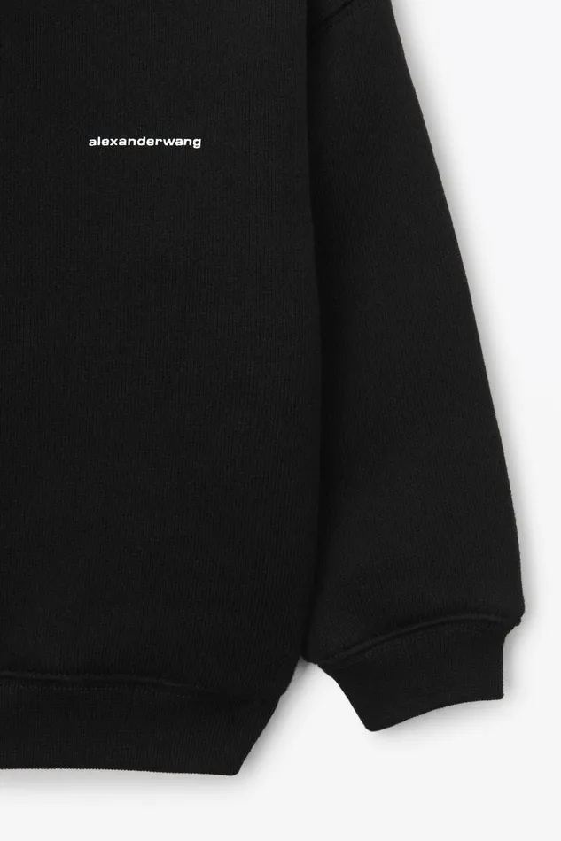 Alexander Wang Kids Logo Sweatshirt In Essential Terry