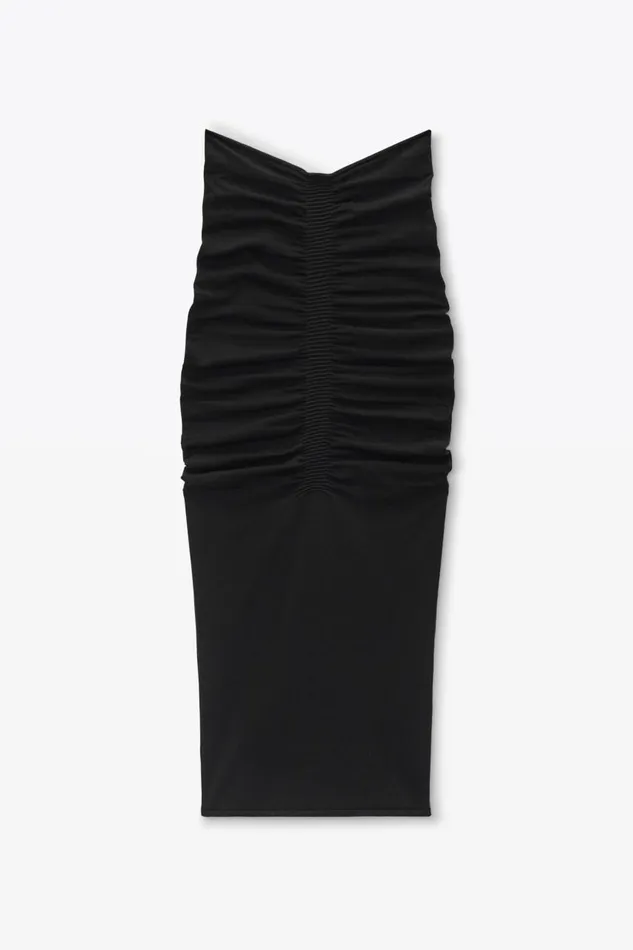 Alexander Wang Skirts Women Ruched Maxi Skirt