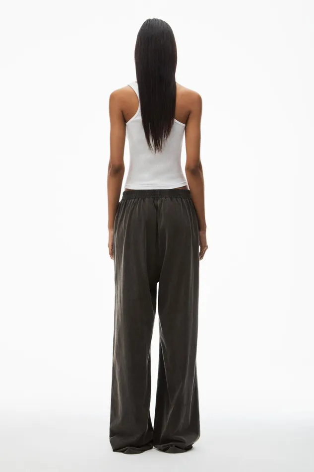 Alexander Wang Sweatpants Women HighWaist Relaxed Sweatpant In Cotton