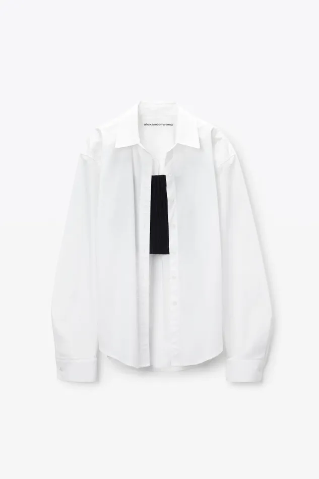 Alexander Wang Tops and Shirts Women PreStyled Cami and Button Up Twinset