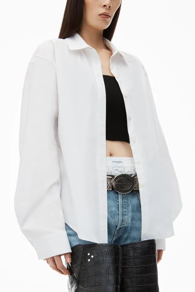 Alexander Wang Tops and Shirts Women PreStyled Cami and Button Up Twinset