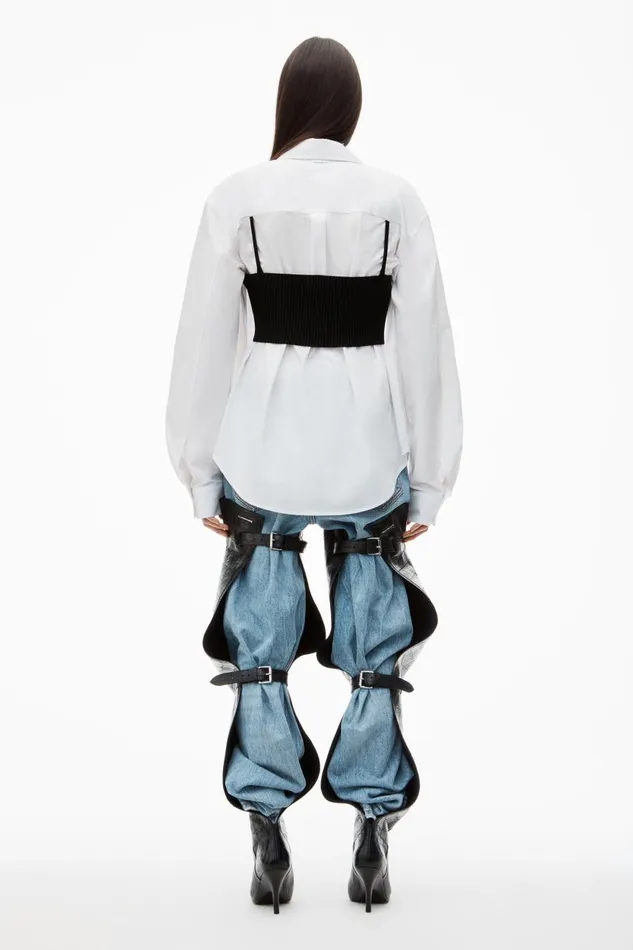 Alexander Wang Tops and Shirts Women PreStyled Cami and Button Up Twinset