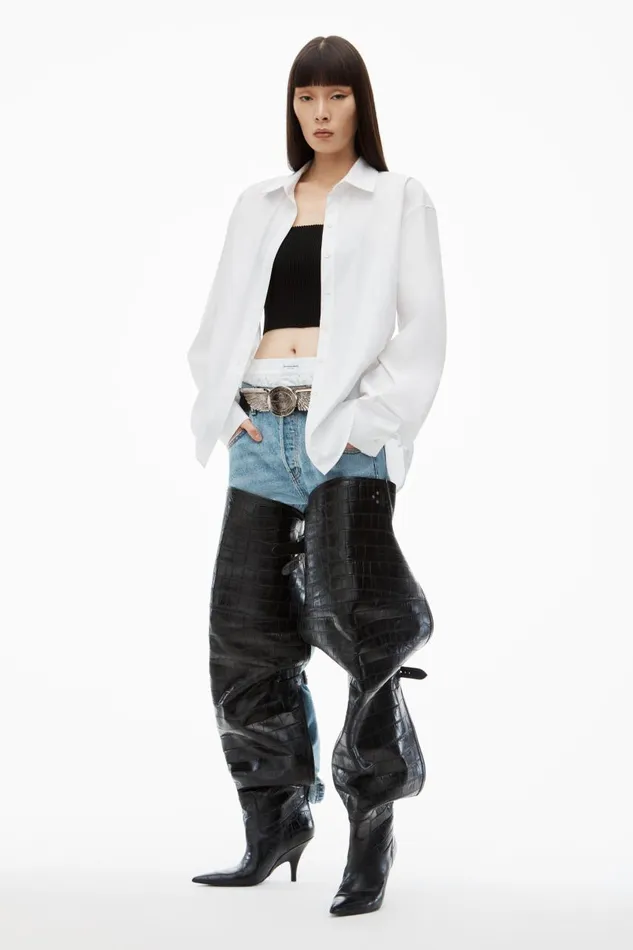 Alexander Wang Tops and Shirts Women PreStyled Cami and Button Up Twinset