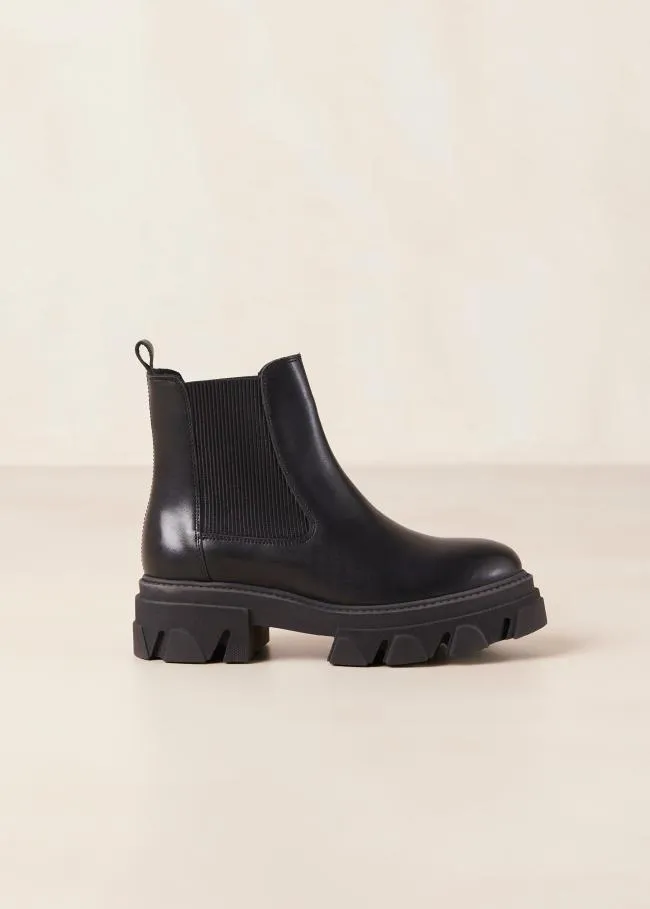ALOHAS Boots Berenice 8211 Black Leather Chelsea Boots 8211 Women