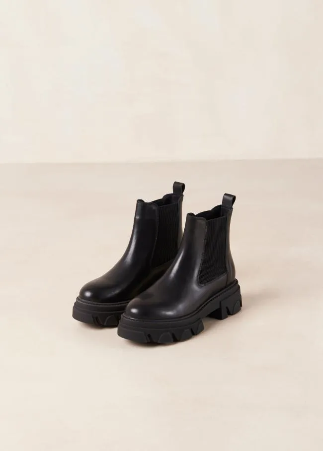ALOHAS Boots Berenice 8211 Black Leather Chelsea Boots 8211 Women
