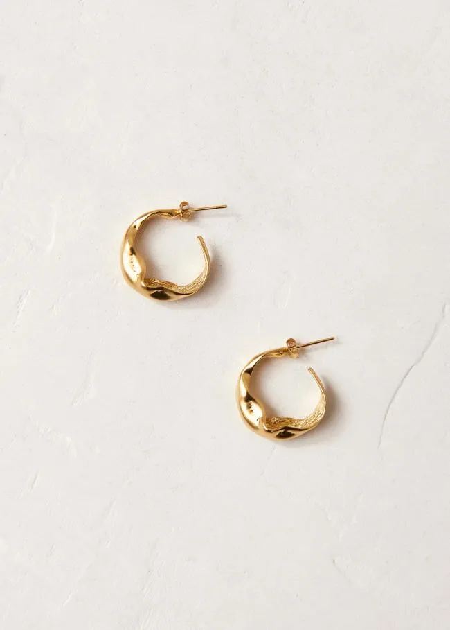 ALOHAS Jewelry Baroque 8211 Gold Earrings 8211 Women