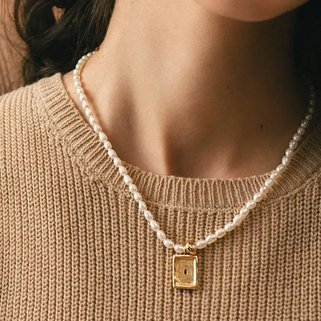 ALOHAS Jewelry Jujube 8211 Pearl Necklace 8211 Women