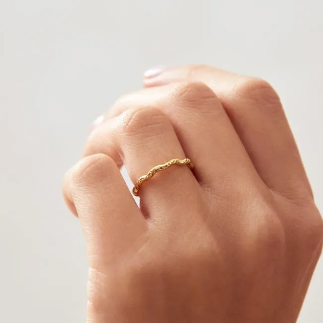 ALOHAS Jewelry Rhizome 8211 Gold Ring 8211 Women