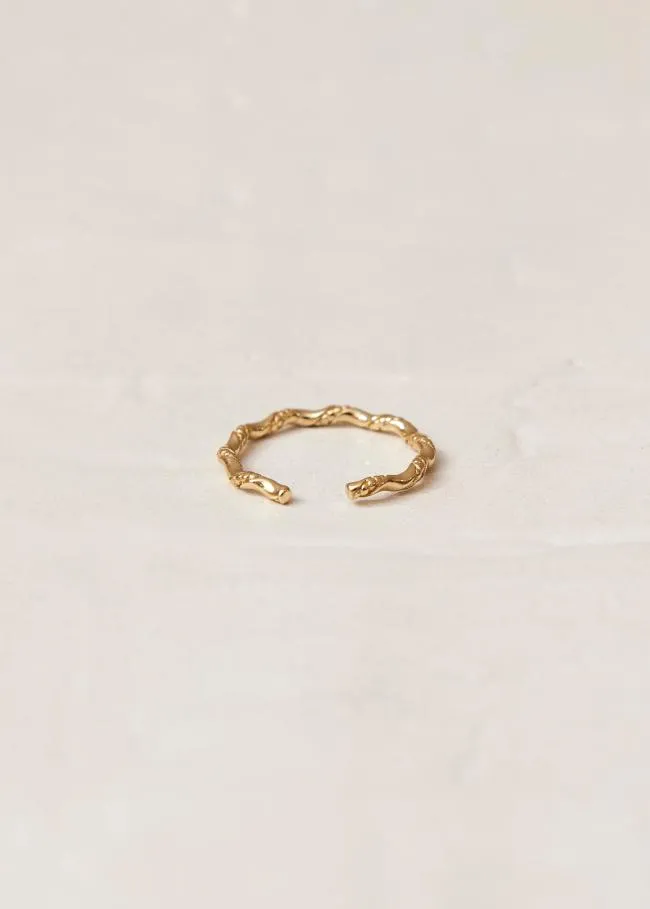 ALOHAS Jewelry Rhizome 8211 Gold Ring 8211 Women