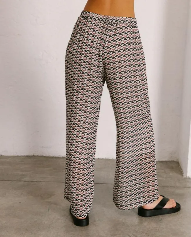 ALOHAS Pants Cliffhanger 8211 Black And Brown Pants 8211 Women