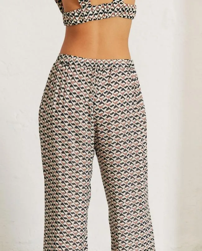 ALOHAS Pants Cliffhanger 8211 Black And Brown Pants 8211 Women