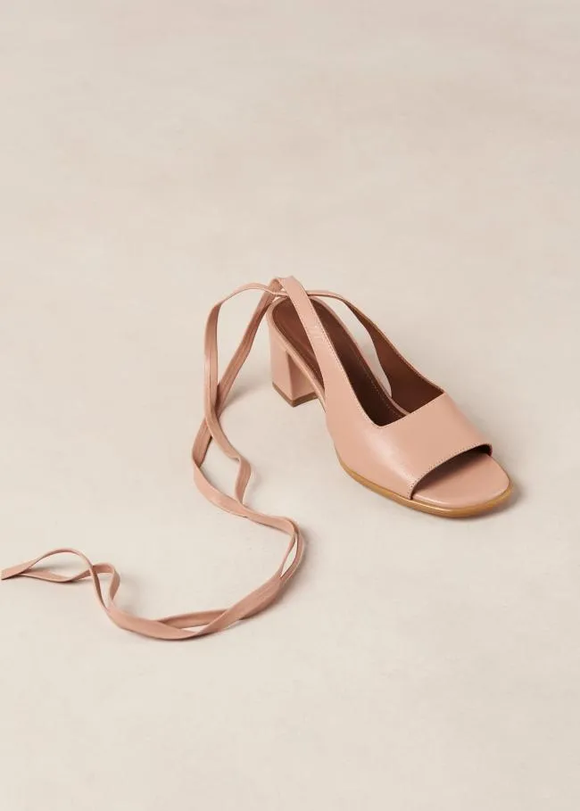 ALOHAS Sandals Lille 8211 Pink Leather Sandals 8211 Women