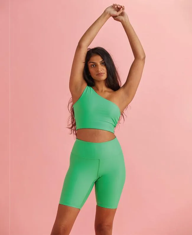 ALOHAS Sportswear Core 8211 Emerald Green Shorts 8211 Women