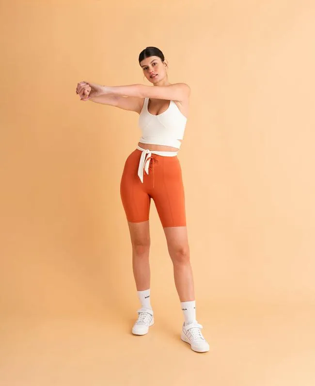 ALOHAS Sportswear Cross 8211 Beige Top 8211 Women