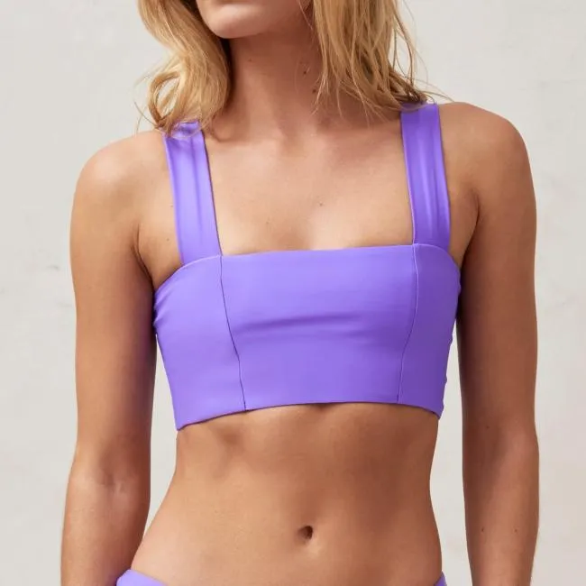 ALOHAS Swimwear Lyn 8211 Purple Bikini Top 8211 Women