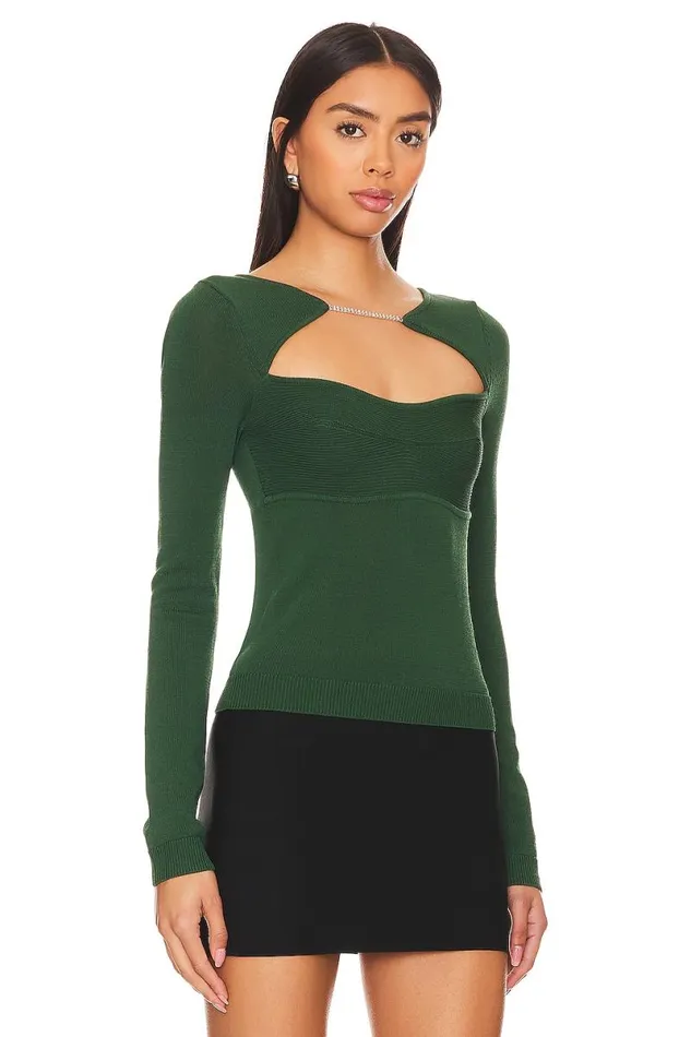 Arella Sweater Army Green Women Lovers and Friends Sweaters and Knits