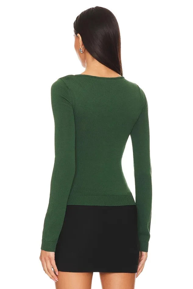 Arella Sweater Army Green Women Lovers and Friends Sweaters and Knits