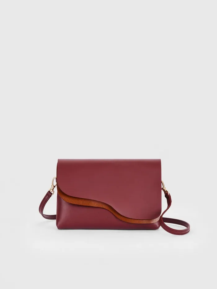 ATP Atelier Mini Bags Scarlino Merlot Nappa Pouch Bag Merlot 8211 Women