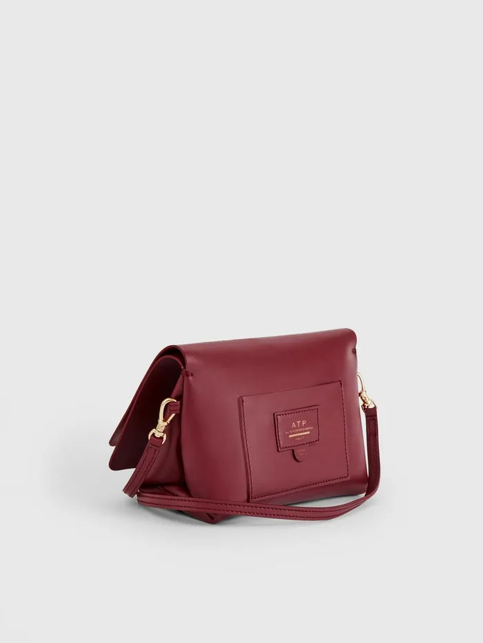 ATP Atelier Mini Bags Scarlino Merlot Nappa Pouch Bag Merlot 8211 Women