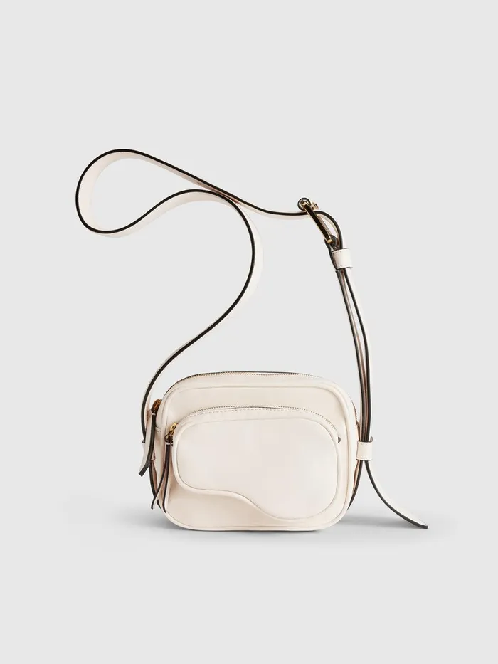 ATP Atelier Shoulder Bags Vicenza Linen Nappa Pocket Bag Linen 8211 Women