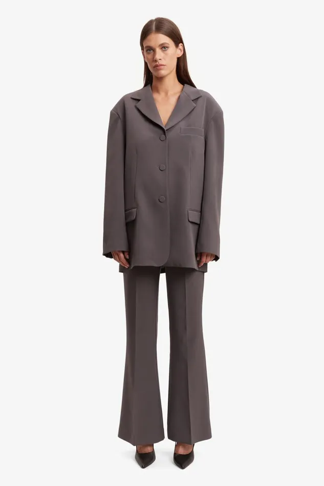 Bardot Blazers Akia Oversized Blazer In Charcoal 8211 Women Bardot Blazers Akia Oversized Blazer In Charcoal 8211 Women
