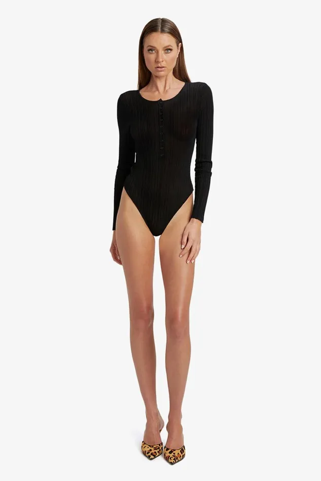 Bardot Bodysuits Bryson Bodysuit In Black 8211 Women Bardot Bodysuits Bryson Bodysuit In Black 8211 Women