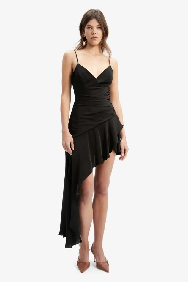Bardot Day To Night Dresses Idres High Low Dress In Black 8211 Women Bardot Day To Night Dresses Idres High Low Dress In Black 8211 Women