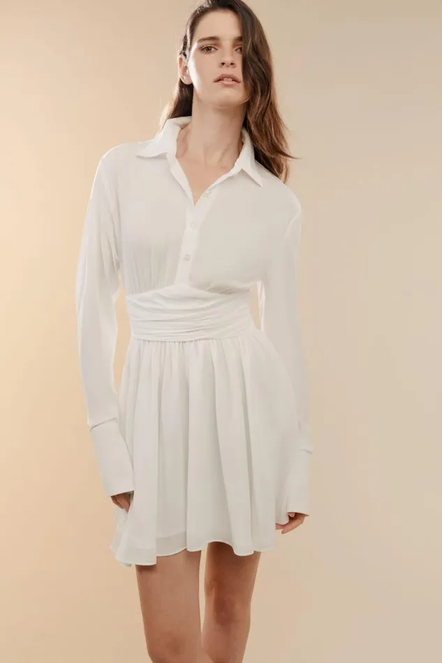 Bardot Day To Night Dresses Justina Mini Dress In Orchid Wht 8211 Women