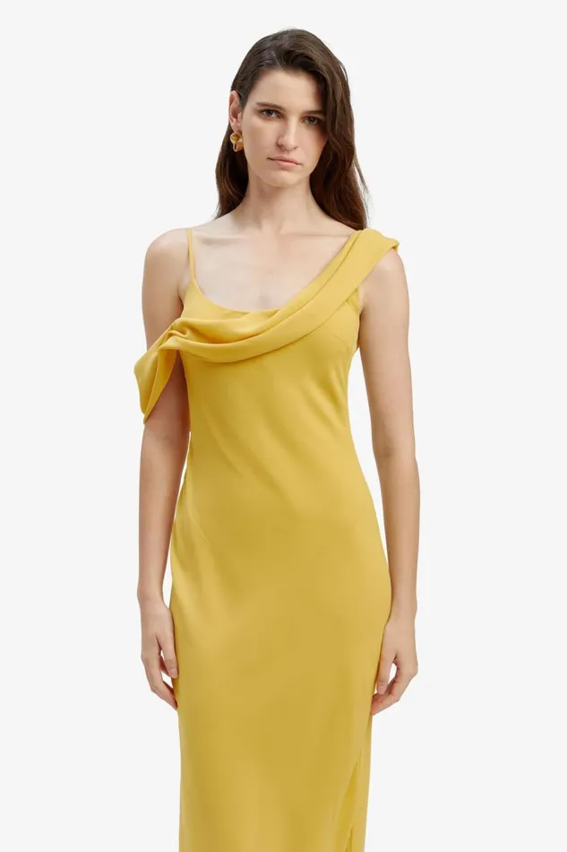 Bardot Day To Night Dresses Mayari Asymmetric Dress In Marigold 8211 Women Bardot Day To Night Dresses Mayari Asymmetric Dress In Marigold 8211 Women