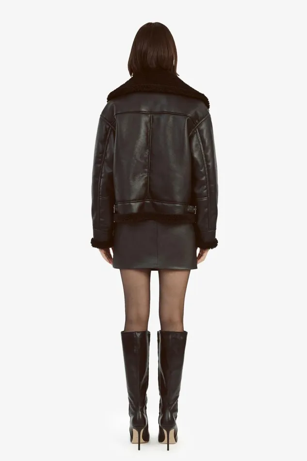 Bardot Jackets Dasha Vegan Leather Jacket In Black 8211 Women Bardot Jackets Dasha Vegan Leather Jacket In Black 8211 Women