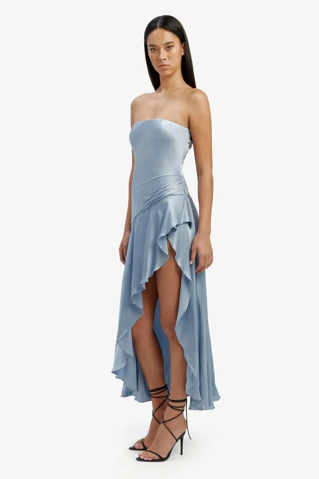 Bardot Occasion Dresses Lorenza Midi Dress In Dusty Blue 8211 Women Bardot Occasion Dresses Lorenza Midi Dress In Dusty Blue 8211 Women
