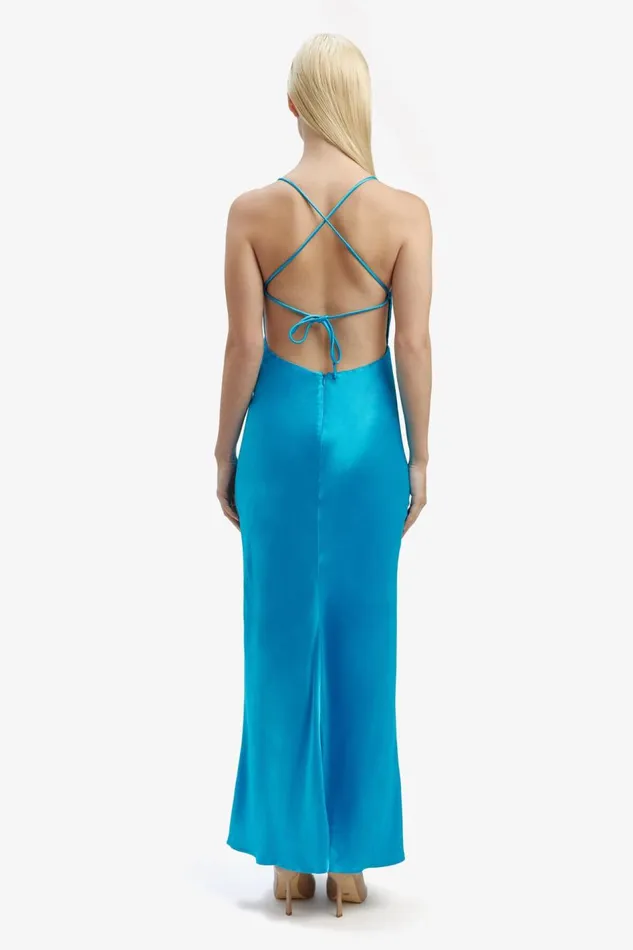 Bardot Occasion Dresses Madelyn Midi Slip Dress In Marine 8211 Women Bardot Occasion Dresses Madelyn Midi Slip Dress In Marine 8211 Women