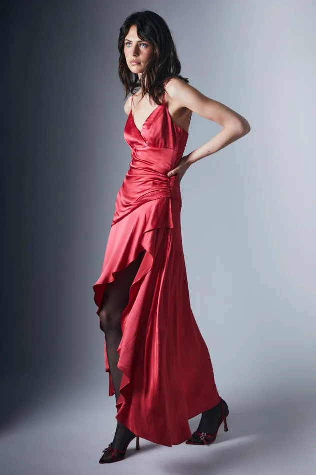Bardot Occasion Dresses Sorella Midi Dress In Wine 8211 Women