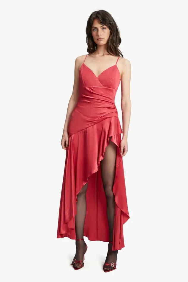 Bardot Occasion Dresses Sorella Midi Dress In Wine 8211 Women Bardot Occasion Dresses Sorella Midi Dress In Wine 8211 Women