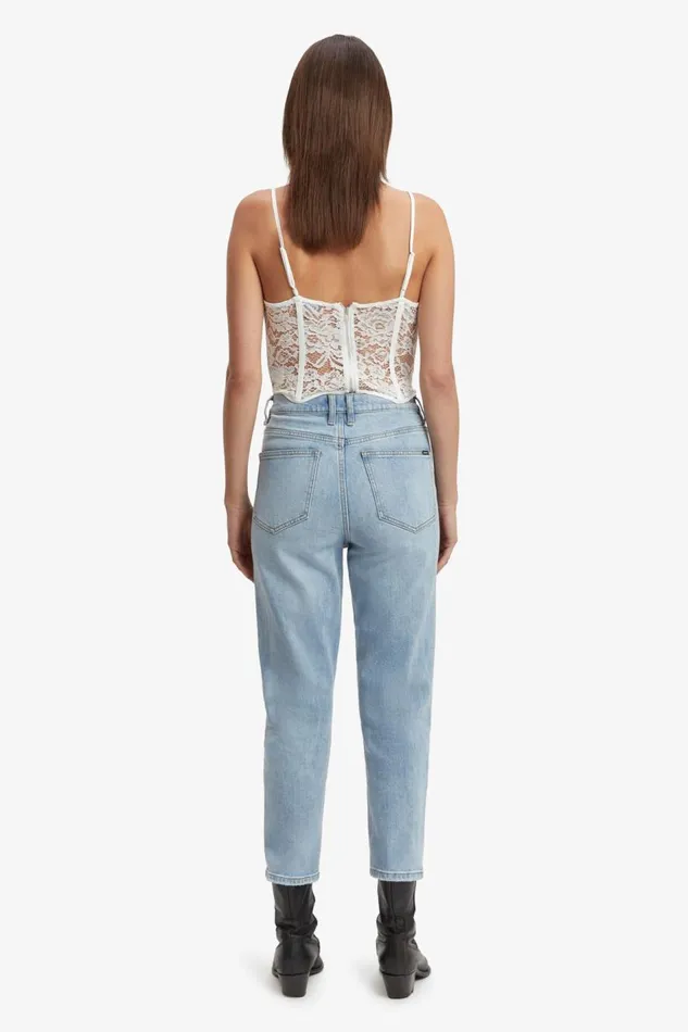 Bardot Party Tops Holland Lace Bustier In Orchid Wht 8211 Women Bardot Party Tops Holland Lace Bustier In Orchid Wht 8211 Women