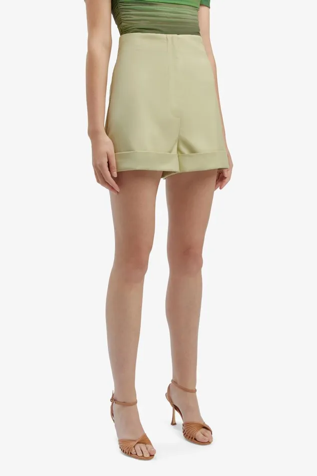 Bardot Shorts Anna High Waist Short In Pale Khaki 8211 Women Bardot Shorts Anna High Waist Short In Pale Khaki 8211 Women