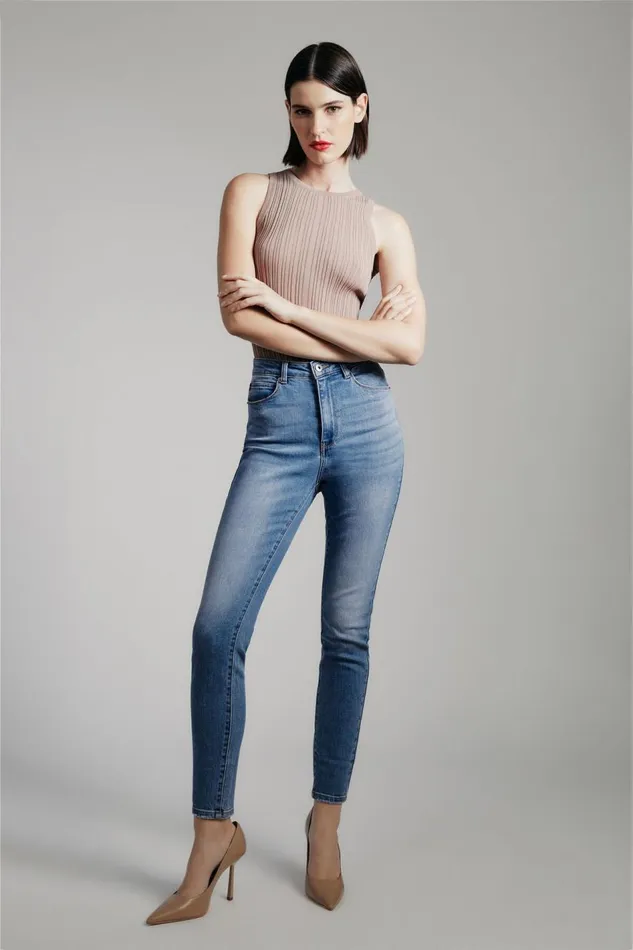 Bardot Skinny Jean Khloe Hi Jeans In Dark Denim 8211 Women