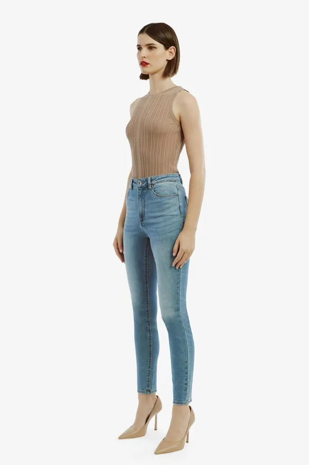 Bardot Skinny Jean Khloe Hi Jeans In Dark Denim 8211 Women Bardot Skinny Jean Khloe Hi Jeans In Dark Denim 8211 Women