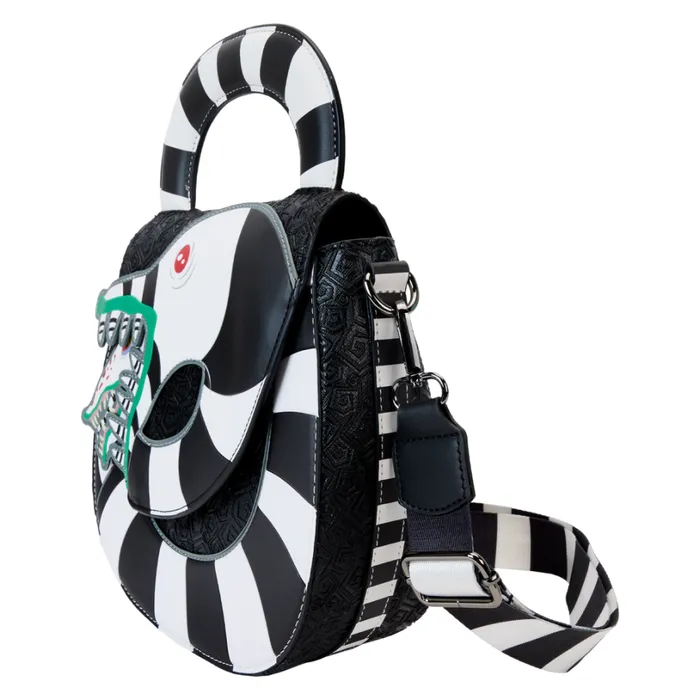 Beetlejuice Sandworm Crossbody Bag Unisex Loungefly Crossbody Bags